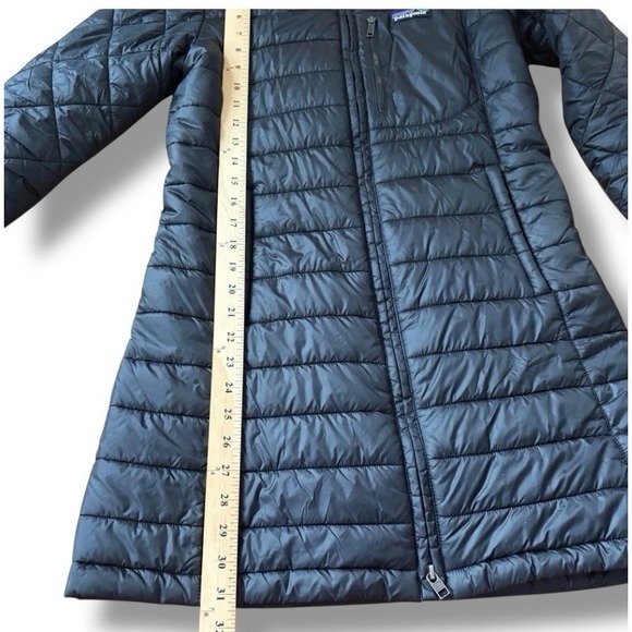 Patagonia Women's Women's Radalie Parka Jacket Black Quilted Sporty Small - Picture 7 of 11